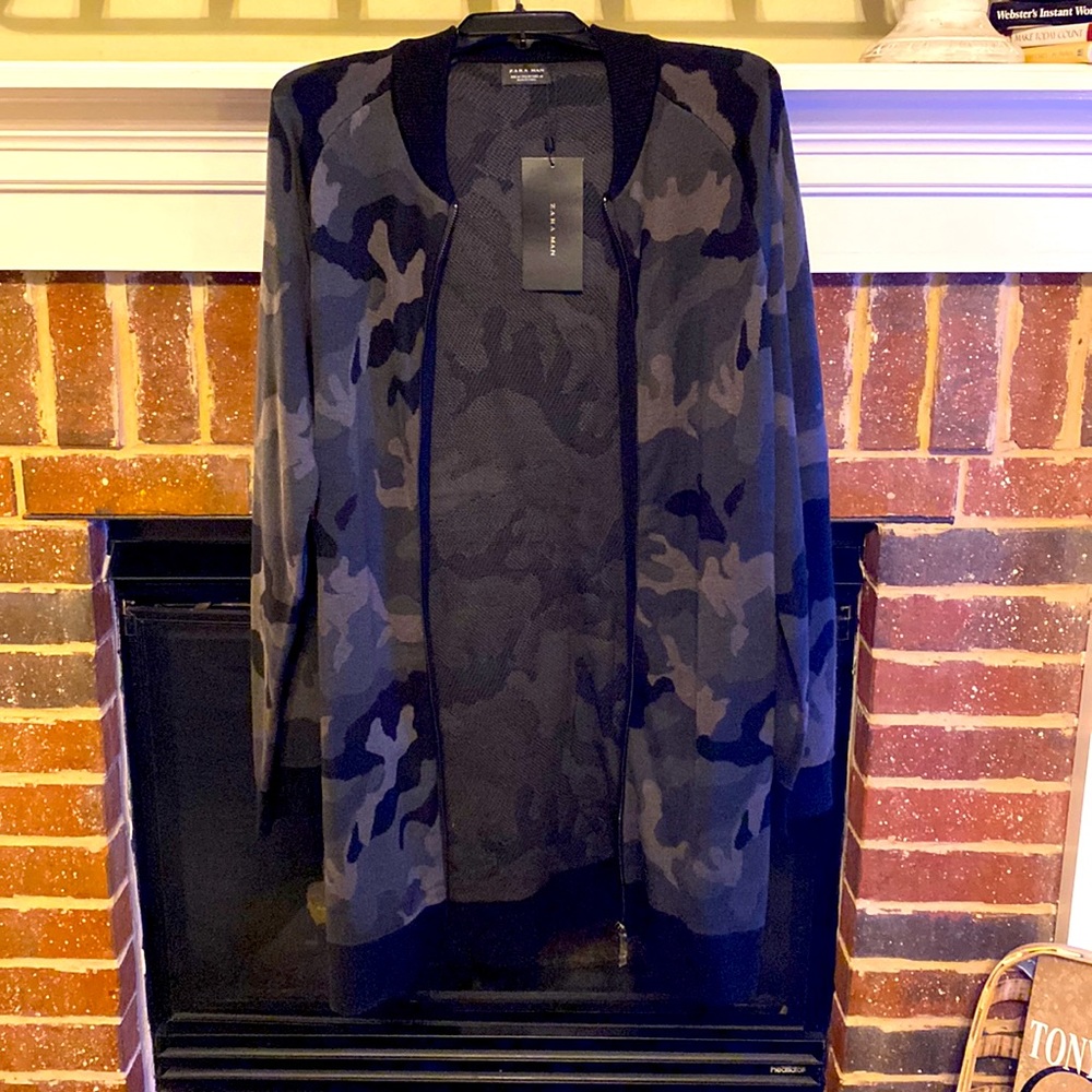 Zara Man Tunic Sweater Brand New